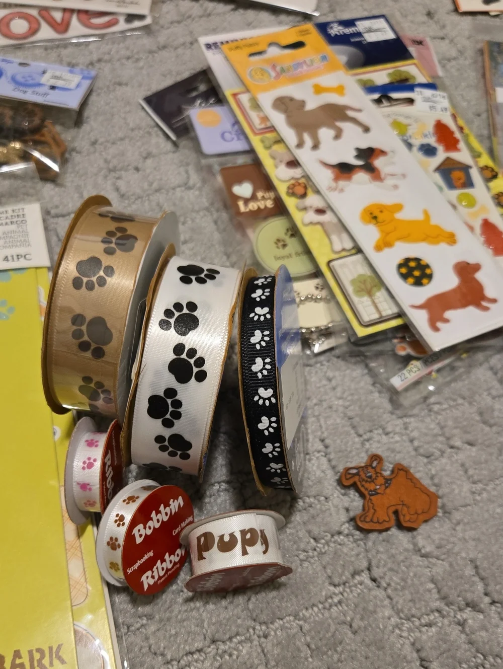 Dog Themed Crafting Bundle NWT